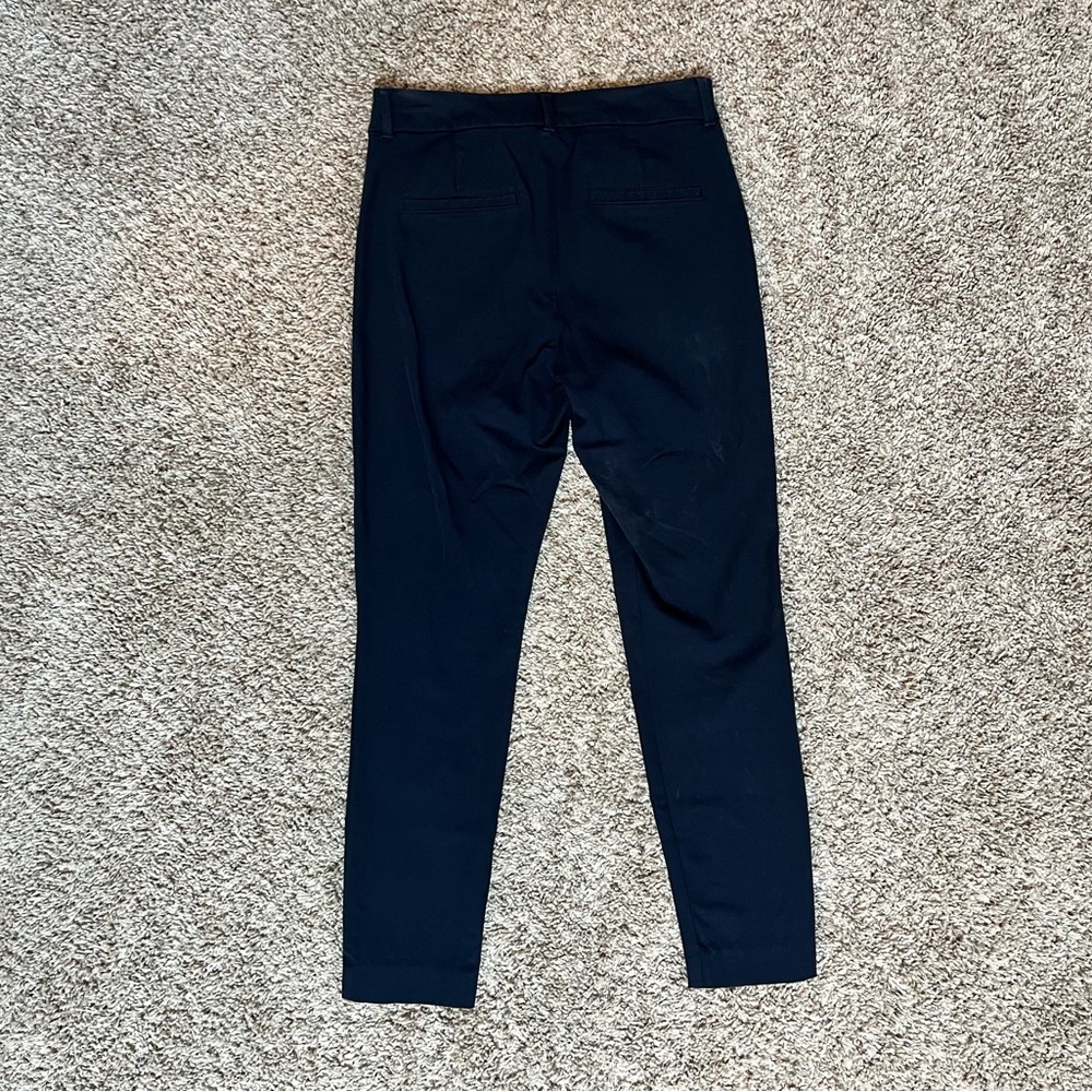 Old Navy Pixie High Rise Pants in Navy Blue - Picture 2 of 7